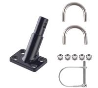 drburpily Enhanced Capacity Bicycle Trailer Hitch Connector For Family Adventures For Childrens Trailers And Most Bicycles Alloy