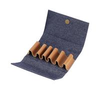 drburpily Essential Oil Storage Case Compact Waterproof Bag Holds 6 Bottles Hard Shell Ensures Essential Oil Carry Box Can Accommodate Six 5ml Or 10ml Roller Bottles Of Oils Are No More