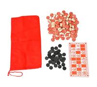 drburpily Family Bingo Game With Vintage Chips Easy To Read Numbers Fun And Engaging Game Experience For Kids Adults And Groups DIY Arts Crafts Traditional Holiday Wedding Games