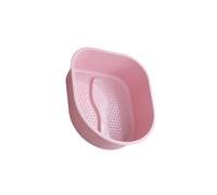 drburpily Foot Bath Tub With Lightweight Foot Soaking Basin Home Spa And Daily Self Care Rituals Fathers Or Other Elders. Soaking Tub Has Large Capacity Massage Basin Bath For, Pink, 38.5x33x11.5cm