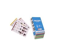 drburpily Fun Educational Piano Accessories With Color Coded Flashcards For 120 Chords Quick Learning Experience For Music Lovers Piano Chord Flashcards In Gift Box Chords