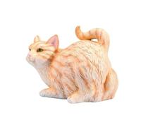 drburpily Funny Cat Tissue Box Holder Black Cat Figurine Designed,Orange | Style COVER Tissue Holder Hachiware Hand