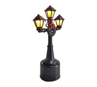 drburpily Garden Street Lamp Model Pathway Lantern Post Adds Depth And Interest To Miniature Railway Train Landscapes Mini Street Posts Light Model Miniature Scenery