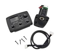 drburpily Guitar EQ Equalizer System With Metal And ABS Plastic Suitable For Practice And Easy Tuning EQ Equalizer Pickup Is Equipped Tone Control Knob Volume Control Knob