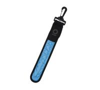 drburpily Hanging Swivel Hook Clip LED Reflective Strips Stay Safe At Night Washable Washable After Taking Out LED Inside Night Visible Strap Band Safety