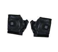drburpily Heating Gloves Electric Gloves Hands Cozy Offering Comfort While Enjoying Favorite Winter Activities With 3 Levels Temperature Winter Heated Half, Black, M