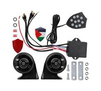 drburpily High Performance Vehicles Electronic Horn Auto Horn Universal Regulator Unique For Trucks Motorcycles Cars 12V Electric Snail Waterproof Trucks