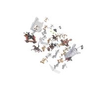 drburpily Historical Warfare Kids Layout Engaging Medieval Soldiers Model Building Action Figures And Historical Stories Warfare For Kids Layout DIY Decorative