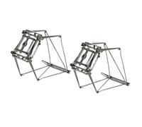 drburpily HO Scale Arm Pantographs Bow Metal Mod Kit Easy Install For Model Train Enthusiasts Pantograph Can Be Adjusted To Suit Various Display Needs While Maintaining , silvery , 2 pieces