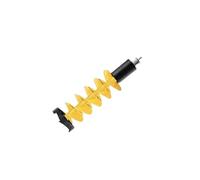 drburpily Ice Drill Auger Custom Ice Fishing Accessories Designed to Effortlessly Cut Through During Outdoor Activities Oceans Sea Fishing Lakes Rivers, Yellow, 75cm