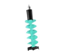 drburpily Ice Drill Auger Custom Ice Fishing Accessories Designed to Effortlessly Cut Through During Outdoor Activities Oceans Sea Fishing Lakes Rivers, Blue, 75cm