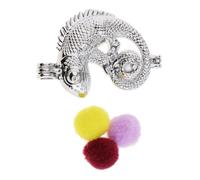 drburpily Jewelry Making Supplies Experimental Trendy Locket Gift Hollow Locket Cage Pendant Unique Essential Oil Diffuser Essential Oil Scent Diffuser Beads