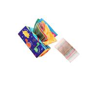 drburpily Kids Early Learning Development Tissue Box Plush Toys Nurturing Creativity Through Sensory Pull Tissues Kids Early Learning Dance Scarf Interactive Toys , 20 silk 3