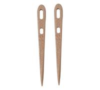 drburpily Lightweight Wooden Weaving Tools Designed For Knitters Of All Skill Levels For Space Saving With Hole On Each Handle Rug Making Sweater Scarf Kids Adult Beginner Gift
