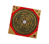 drburpily Luo Pan Feng Shui Guide Discover Good Fortune with Stylish Handheld Compass Feng Shui Luo Pan is Unique and Thoughtful Gift for Those Interested in Cultural Heritage, 18.5cm
