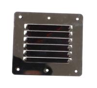 drburpily Marine Yacht Air Grill Cover 316 Stainless Steel Louvered Vent Rectangular Exceptional Durability Corrosion Resistance And Long Service Life. Louvered VentAllowing Air To Pass Through