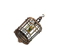 drburpily Miniature Birdcage Dollhouse Decor Hanging Exquisite 1 12 Scale Props Gardens Yards And Photography Eco Friendly 1 12 Doll House Furniture Diy Scene Pretend Play