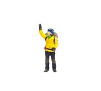 drburpily Miniature Scene DIY Model People Figurines Toy 1/87 People Figures High Precision Resin Diorama Decoration Figures Model Character Home Desktop Decor, Yellow, 1:87