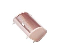 drburpily Multi Function Bread Box Organizer Kitchen Storage Container Creative Luxury Bread Container Countertop Keeper Desktop Storage Box Desktop Living Room Bedroom Organizer, pink, 30x27x21cm