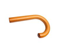 drburpily Necessary Handle Rain Umbrella Grip Handle Repair Part Umbrellas Replacement Reliable and Comfortable Solutions Stick Umbrella Replacement Leather J, Wood Brown, 17x12cm