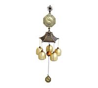 drburpily Outdoor Wind Chimes Small Elegant Brass Premium Craftsmanship Beautiful Sound Home Garden And Can Enjoy Elegant Melody When Wind Shakes Chimes. Fengshui Chime Is Made Of