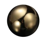 drburpily Party Bar Chilling Rocks Gift Idea for Stainless Steel Reusable Ice Keeps Drinks Refreshingly Cool Which is Hard and Wear Resistant Round Whisky Ball Whisky Stone Chilling Ball, Gold, 55mm