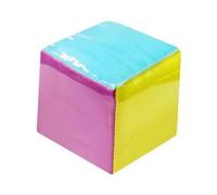 drburpily Photo Pocket Foam Stacking Blocks Learning Dice Set Made Of Plush DIY Classroom Teaching Tool For Learning Math Skills Playing DIY Stacking Toy For Teaching