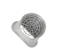 drburpily Portable Air Conditioner Exhaust Hose Coupler Built in Insect Screen Grill Practical Accessory for Optimal Efficiency Air Conditioner Exhaust Hose Coupler Replacement