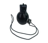 drburpily Portable Hand Whistle Loud Handheld Whistle Outdoor Survival Training Equipment for Age Groups Adults Kids Equipment Loud Sound Training, Black, 6.7x12.8cm