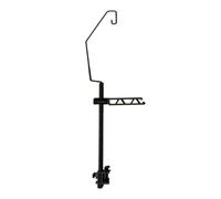 drburpily Portable Outdoor Lamp Hook Strong And Reliable Provides Secure Hanging Solution For Light Sources When Camping Outdoors Desktop Light Stand Removeable Hanging Lamp Rack, Black, 36cm