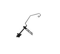 drburpily Portable Outdoor Lamp Hook Strong And Reliable Provides Secure Hanging Solution For Light Sources When Camping Outdoors Desktop Light Stand Removeable Hanging Lamp Rack, Black, 21cm