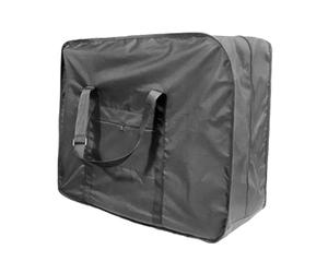 drburpily Portable Waterproof Bike Travel Case Easy Access Transportation Across Cities By Train Additional Wheel Covers Are Required. Bag Can Be Easily Installed On Front Of Bike, Black, 20 inch