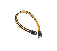 drburpily Power Extension Cable Dual Port 6 Pin Male Connection For Professional Video Cards Saving Money. Made Plastic PCI E 6 Pin Male To For Video Card