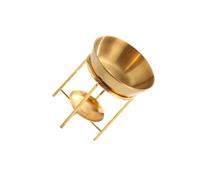 drburpily Practical Essential Oil Burner Waxes Melt Burner Oil Warmer Infusing Delightful Aromas In Yoga Retreats And Spas Aroma Metal Diffuser Versatile Decor