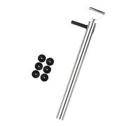 drburpily Practical Prawn Pumping Tool Durable Stainless Steel Effective for Seafood Catching Focused On Ease of and Cleaning Sea Sausage Pumping Prawn Clam, Type A