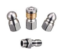 drburpily Pressure Washer Sewer Jetter Nozzles Engineered To Solve Blockage In Various Drainage Systems And Clogs. Pressure Washer Sewer Jetter Nozzles Kitchen Sink