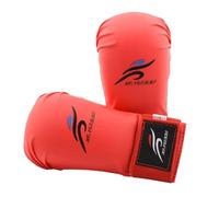 drburpily Punching Gloves Suitable For Taekwondo Boxing Gloves And Martial Arts Training Sparring Activity Gym Workout Punching Sparring Karate Muay Thai, Red, L