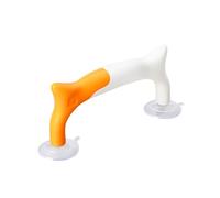 drburpily Quilting Ruler Holder Quilting Ruler Grip Handle Strong Non Slip Functionality Designed For Convenient Template Handle DIY Sewing Tool Accessories, Yellow White, 18x7.8cm