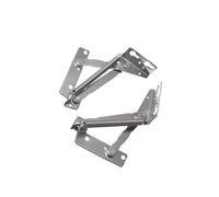 drburpily Reliable Cabinet Hinge Steel Durable Accommodates Sturdy Installations for Furniture Folding Bed Lifting Hinge Self Locking Bench Seat Cabinets 80 Degree Foldable Lifting