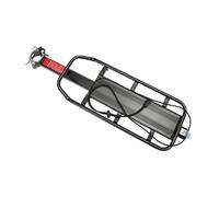 drburpily Reliable Quick Release Bike Cargo Rack Rear Shelf Aluminum Alloy Heavy Duty Lightweight Bicycle Touring Trips Quick Release Bicycle Back Luggage Carrier Rack