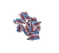 drburpily Replacement Darts Soft Tips Scoreboard Professional Set Durable PET Increased Rigidity Various Patterns Darts Equipment Pear Standard Flights Replacement, Type K