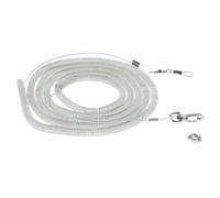 drburpily Rust Resistant Bird Lead Leash Exceptional Choice For Outdoor Walks With Cockatiel Usefly Tool For Bird Training Suitable For Most Medium Size Birds Pet Parrot Elastic Rope