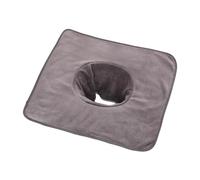 drburpily Salon Massage Table Towel Face Pillow Towel Soft Feels Ensuring Comfort During Beauty Services for Enhanced Client Interaction Absorbent Face Pillow with Hole Spa