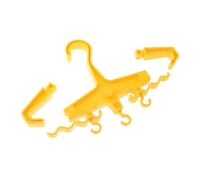 drburpily Scuba Gear Hanger Convenient Hanging Solution Durable Wetsuit Hanger Enhancing Diving Experience Scuba Diving Gear Wetsuit Drysuit Hanging Bracket Drain Drying BCD Bc, Yellow, 28x43x3cm