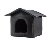 drburpily Semienclosed Cat Dog House Provides Stray Animals Sense Of Security And Comfort While Nesting Outdoor Pet House Winter Oxford Cloth Stray Cats Shelter