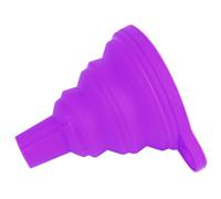 drburpily Silicon Folding Funnel Collapsible Silicone Collapsible Kitchen Funnel Precise Pouring Flexible Folding Width Top75mm MaterialSilicon
