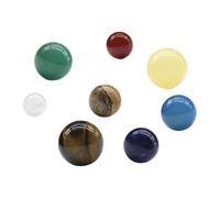 drburpily Solar System Model Set With 8 Planets Solar System Polished Spheres Collection For Office Desk for Creative Learning Planets Educational Learning Gift Kids Men Women