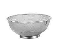 drburpily Stainless Mesh Strainer Fruit Baskets Multifunctional with Hanging Ring Proof Metal Wire Wear-Resistant Steel Fruits