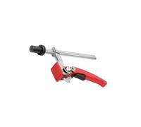 drburpily Sturdy Workbench Clamp Steel Alloy Woodworking Desktop Hold Down Clamp Adjustable Fixture High Hardness Versatile Adjustable Ratchet Press Fixture Wood Carving, Red, 16mm