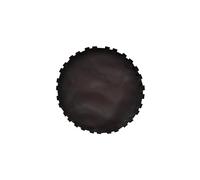 drburpily Trampoline Jumping Pad Round Pad Replacement Mat Features Heavy Duty Long Lasting Gymnastics Fun Trampoline Mat Is Made Of Premium PP Home Family Mesh, Black, 115cm for 54 inch